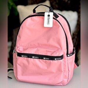 LeSPORTSAC Logan nylon backpack pink
